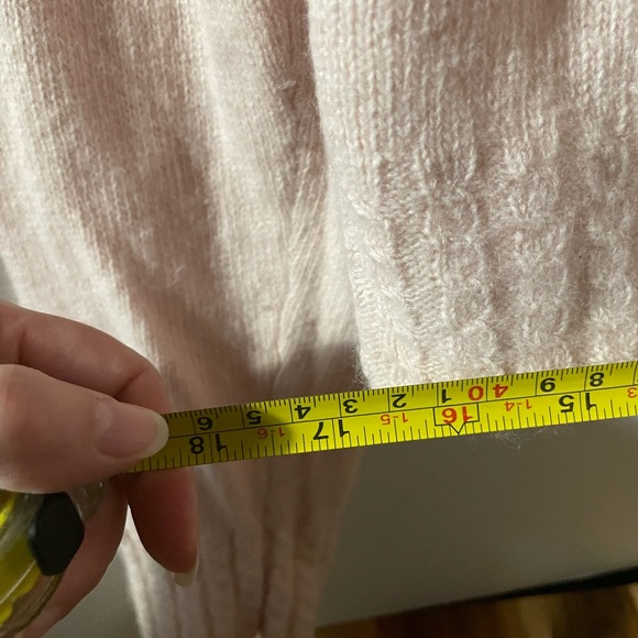 Chaus Sweater Women’s Angora & Lambswool Blend Pink Small Button Up - Picture 8 of 9